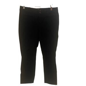 Anthropologie The Essential Slim black ankle size 8 pants